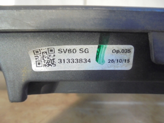 фото №8, Решітка радіатора перед решітка радіатора, хромований/чорний pasuje do: volvo v60 i,