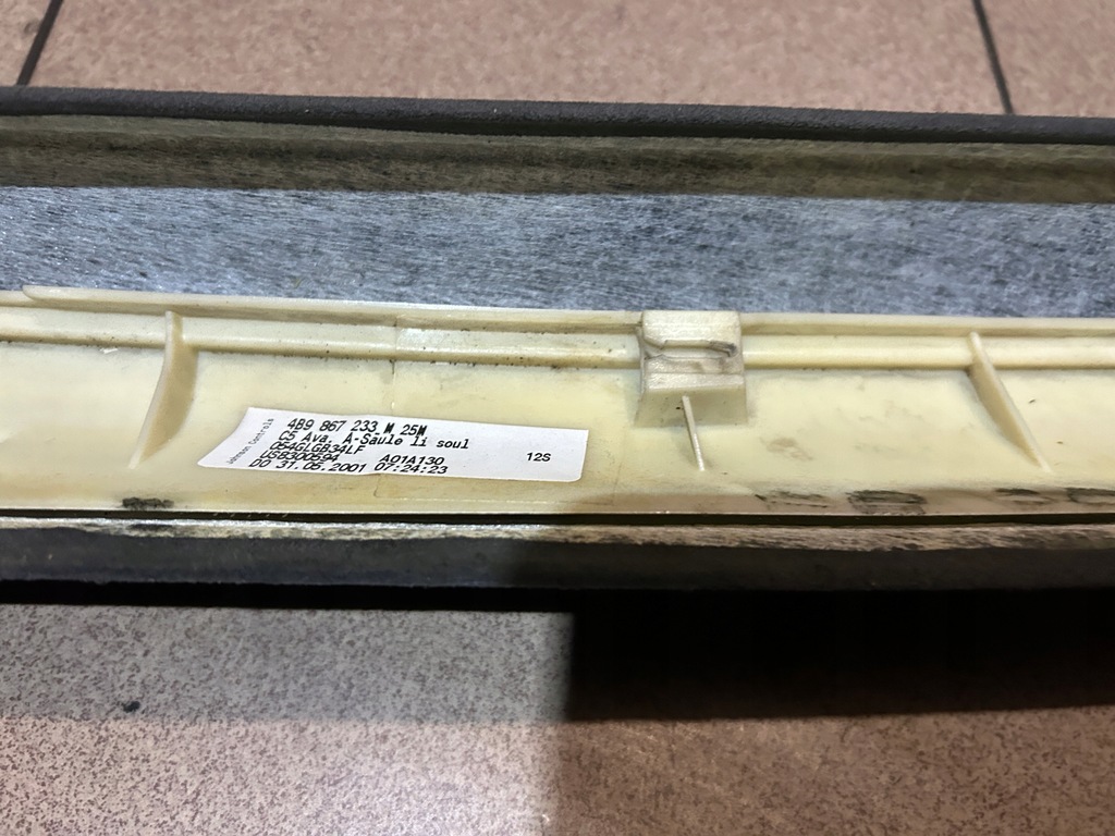 фото №12, Блок двигателя левый перед czarna alcantara audi a6 s6 c5 kombi 98-02