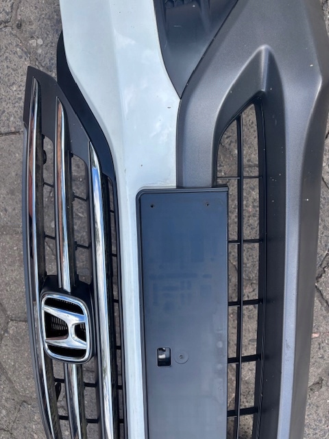 фото №12, Honda cr-v iv 2012-2015r бампер перед передній білий nh788p