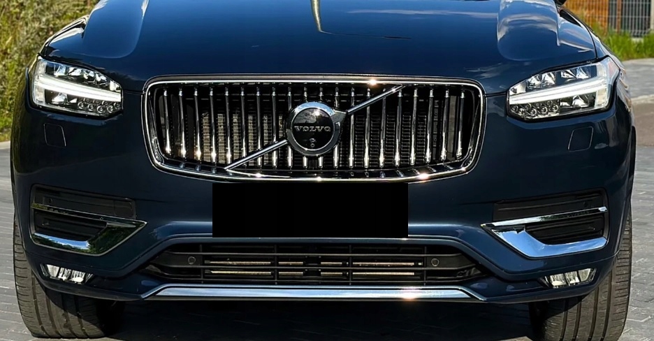 Volvo xc90 2 рестайлинг  2019-2024 решётка средняя бампер перед оригинал Киев