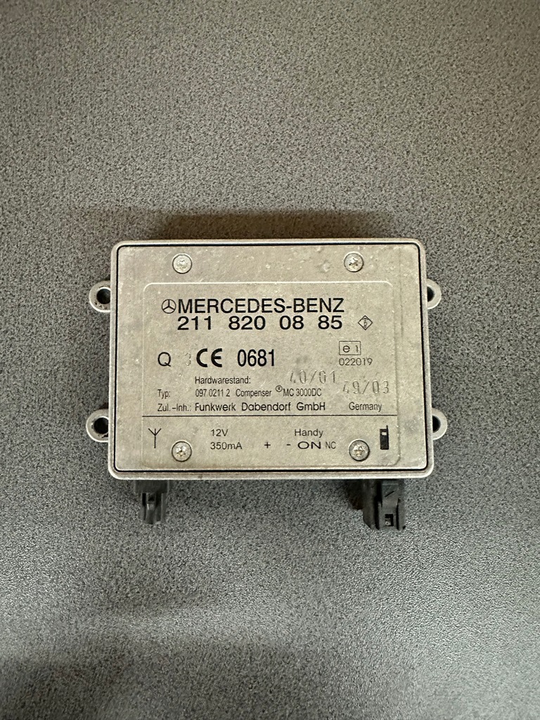 фото №1, Mercedes w163 169 ,171,211 модуль підсилювач антени