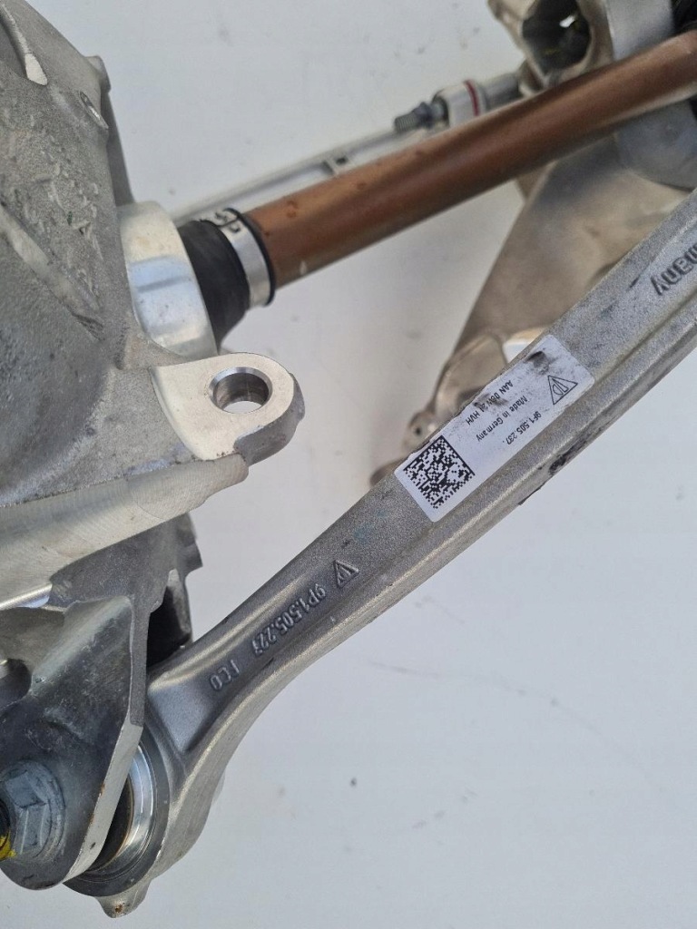 Левое подвеска поворотный кулак приводной вал задняя 9f1505051a porsche 911 992 gt3 с Разборки