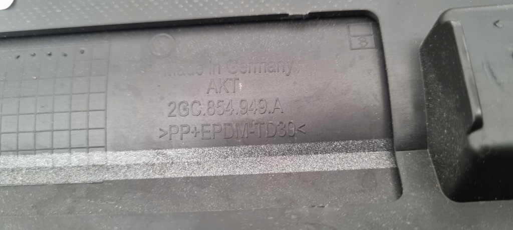 фото №3, Vw t-roc cabrio молдинг дверь задняя левая