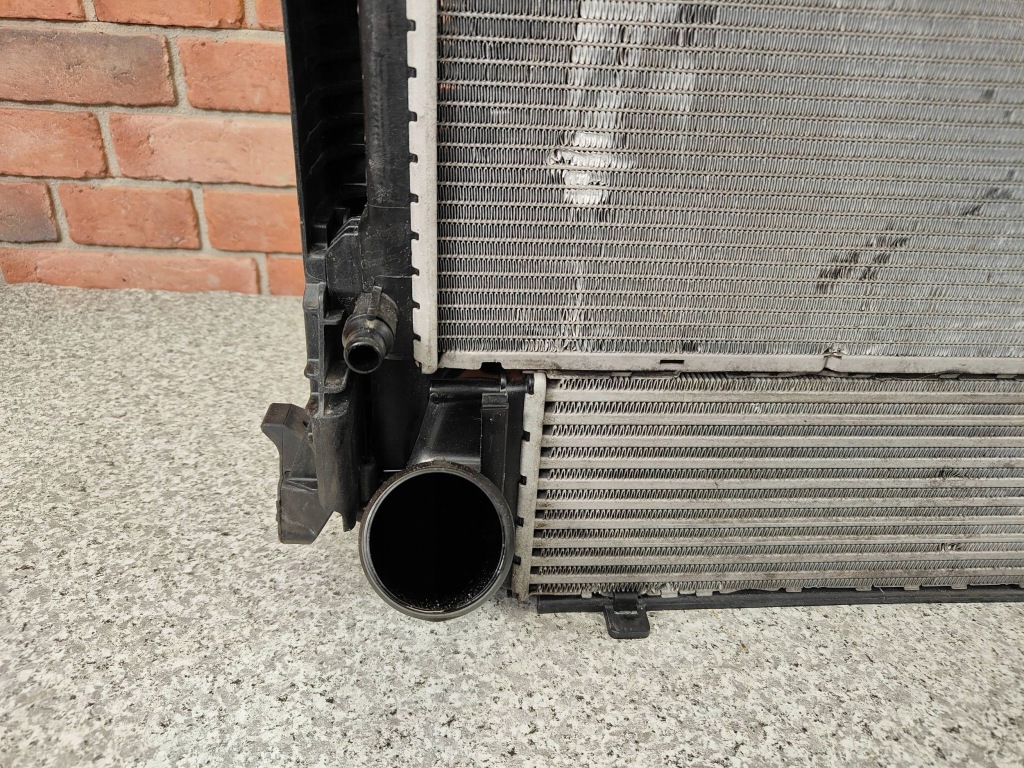 Купить Bmw x3 f25 x4 f26 n55 радиатор воды + интеркулер 8623350 7593845 комплект