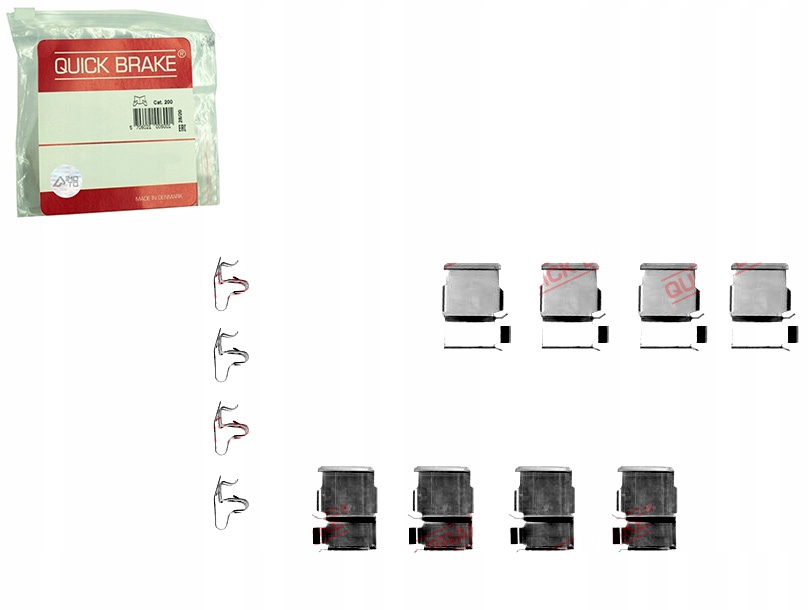 фото №1, Quick brake 109-1133 набір аксесуари, гальмівні колодки гальмівні