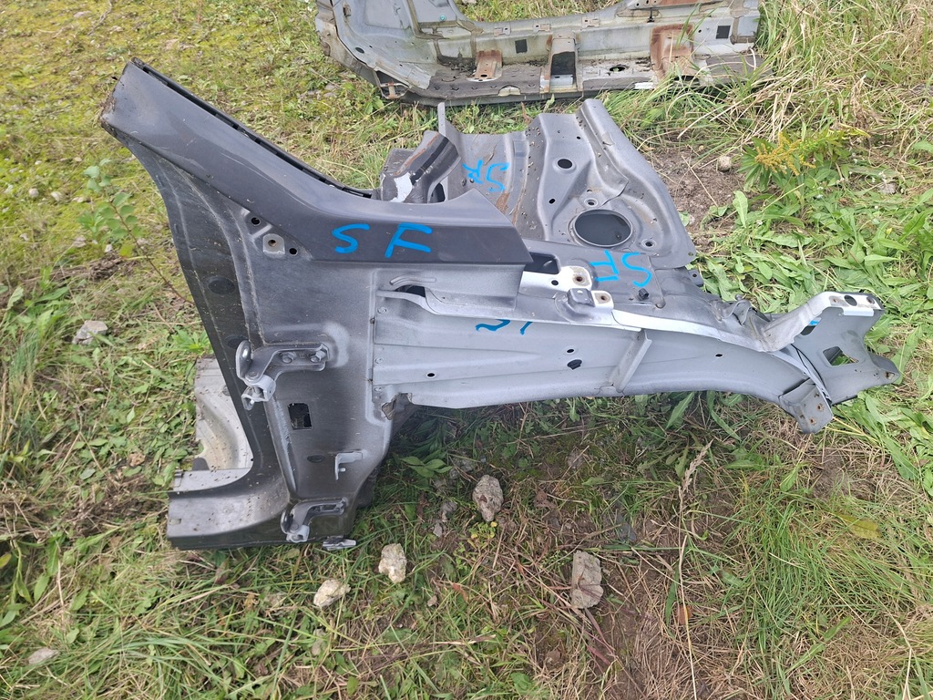 фото №1, Четверть лонжерон правая перед подкрылок чашка hyundai santa fe iv 18+