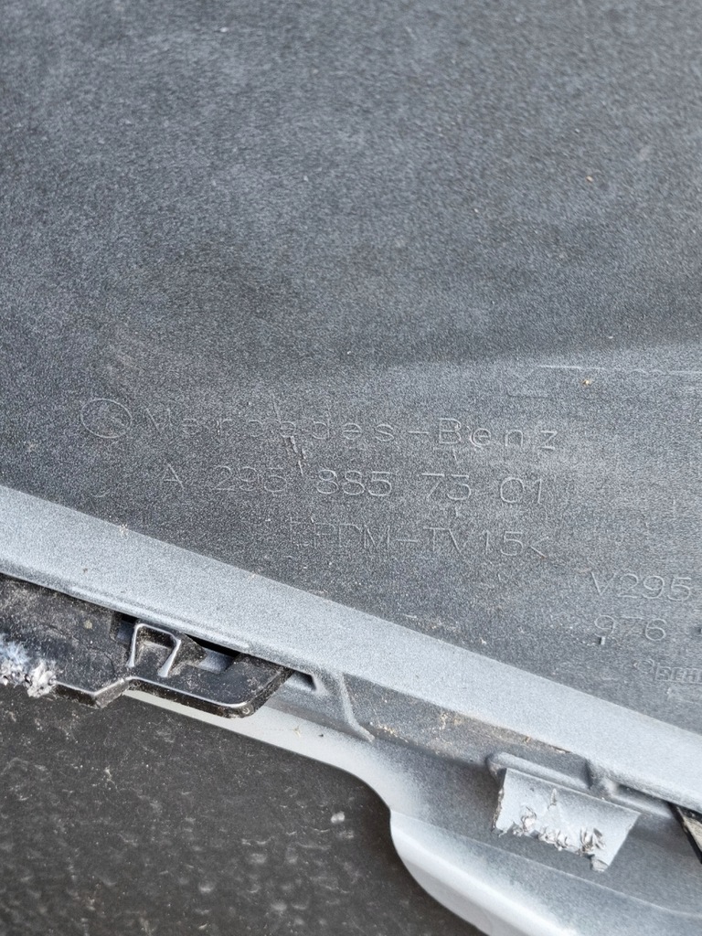 фото №8, Mercedes eqe amg 295 w295 a295 бампер задний задняя