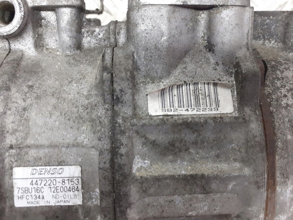 фото №7, Компресор кондиціонера alfa romeo 156 2.4 jtd 447220-8153