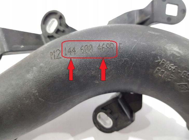 фото №9, Труба wąż колено turbo турбины воздухозаборник воздуха renault kadjar megane 1.2tce