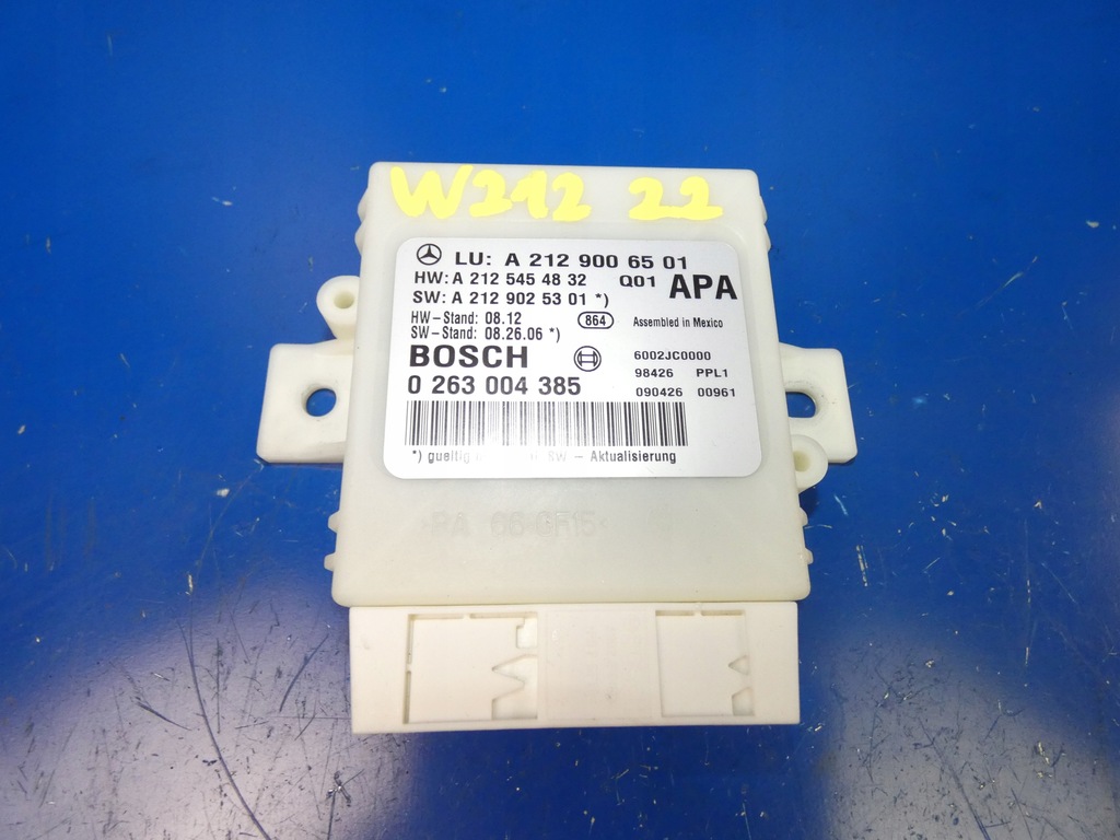 фото №1, E klasa w212 модуль датчиков парковки pdc