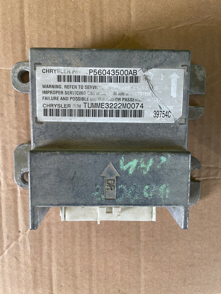 фото №1, Датчик модуль блок керування подушка безпеки dodge ram p56043500ab