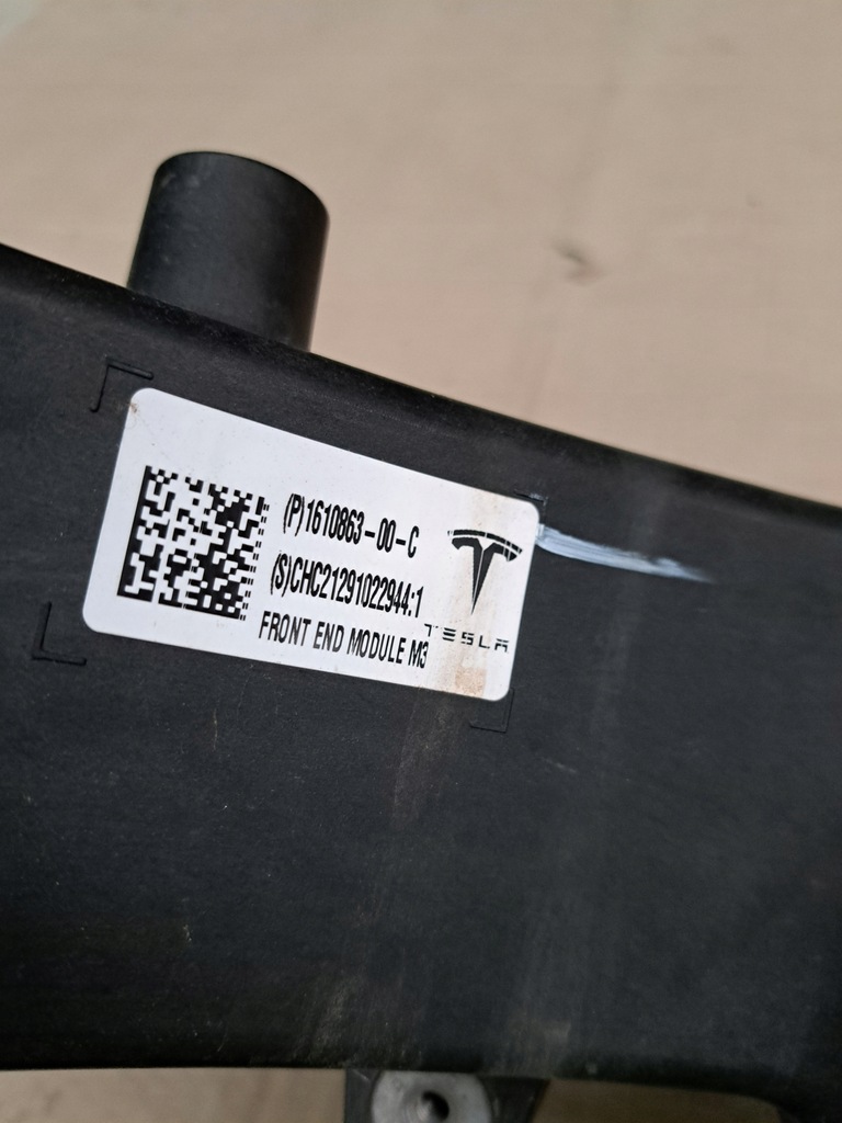фото №7, Pas передній підсилювач балка абсорбер tesla model 3 1610863