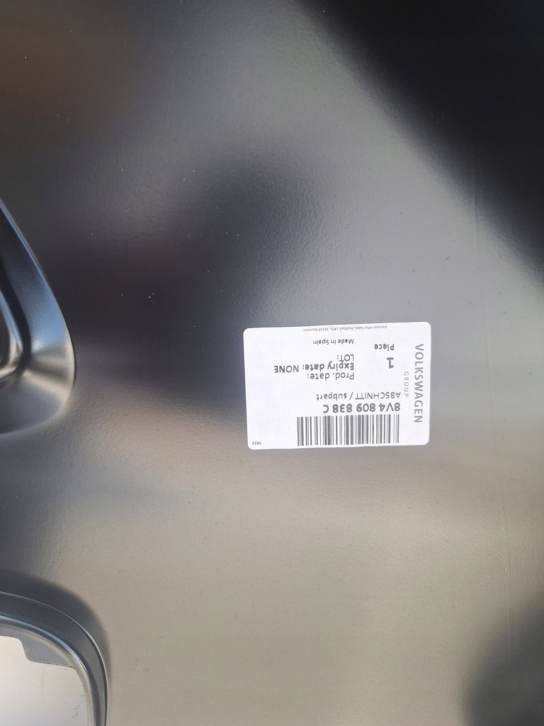 фото №15, Audi a3 s3 8v4809838c крыло обшивка правый задняя задний