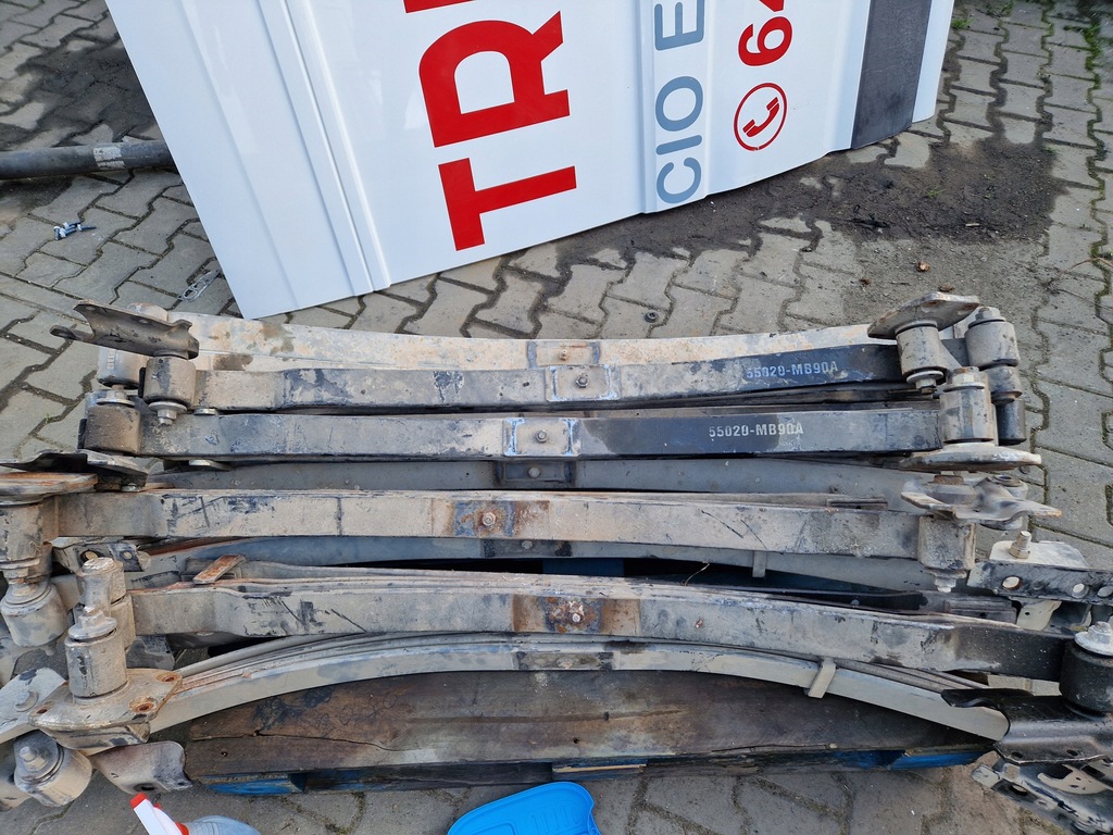 фото №1, Cabstar maxity рессора щетки рессоры 55020mb