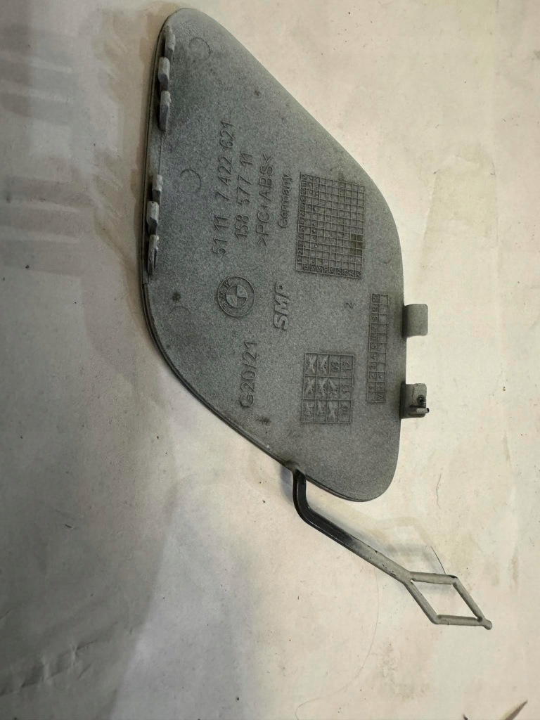 фото №12, Bmw 3 g20 g21 17-20r. - заглушка фаркоп бампера перед 51117422621