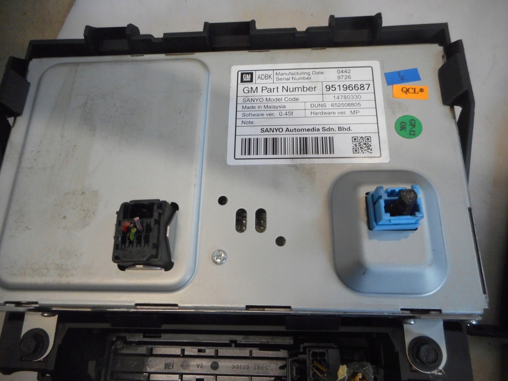 фото №9, Opel astra j iv радио навигация navi 600 дисплей панель модуль