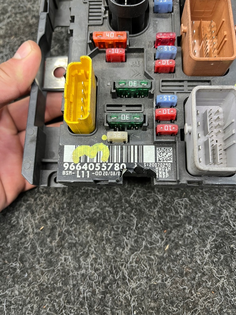 фото №5, Citroen c5 коробка модуль bsm 9664055780