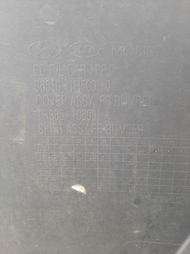 фото №15, Бампер перед передний спойлер kia ceed i lift sport 2009-2012