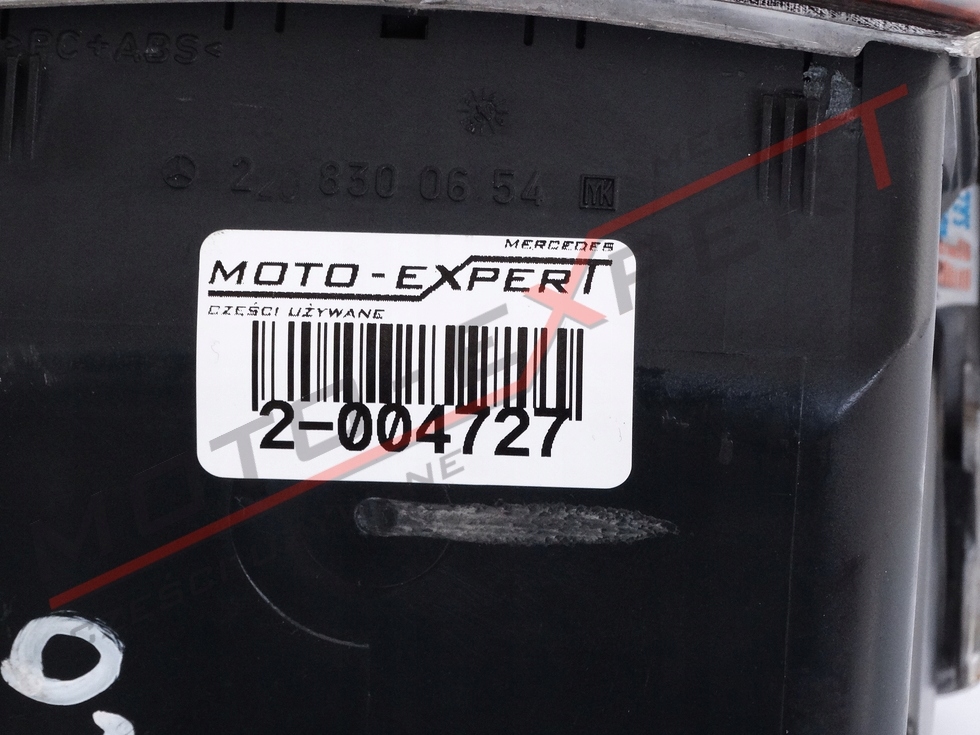 фото №3, Mercedes w215 w220 решітка обдув задня