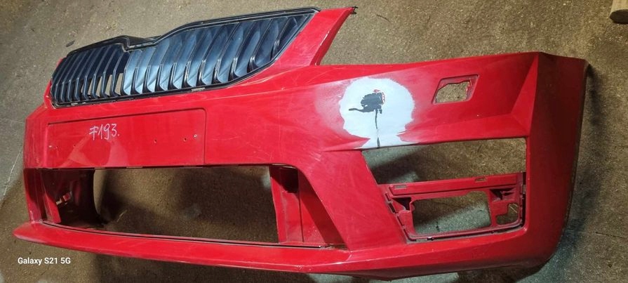 фото №7, Бампер передний перед skoda octavia iii rs 5e0