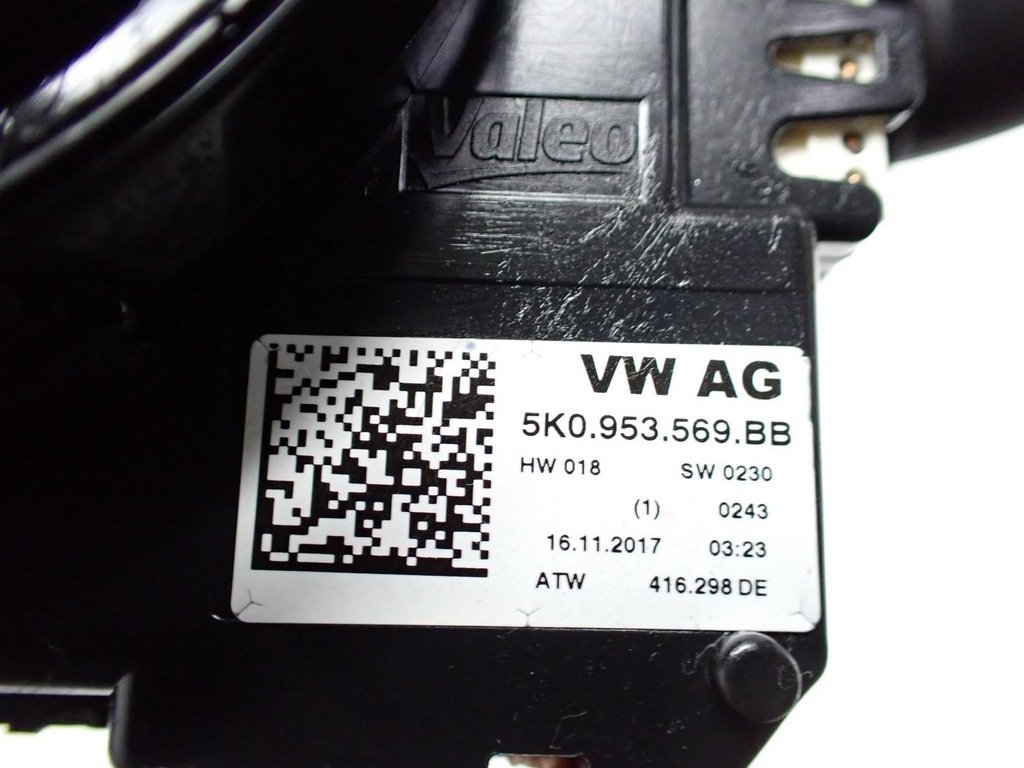 фото №8, Рычаг переключатель лента комбинированный 5k0953569bb 8x0953521ac audi a1 8x 18r