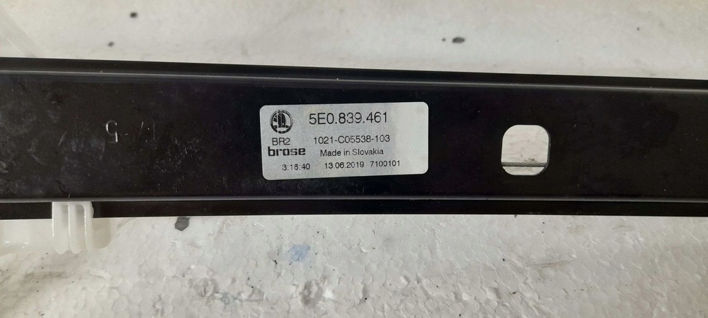 фото №10, Skoda octavia 3 iii механизм стекло левый задняя