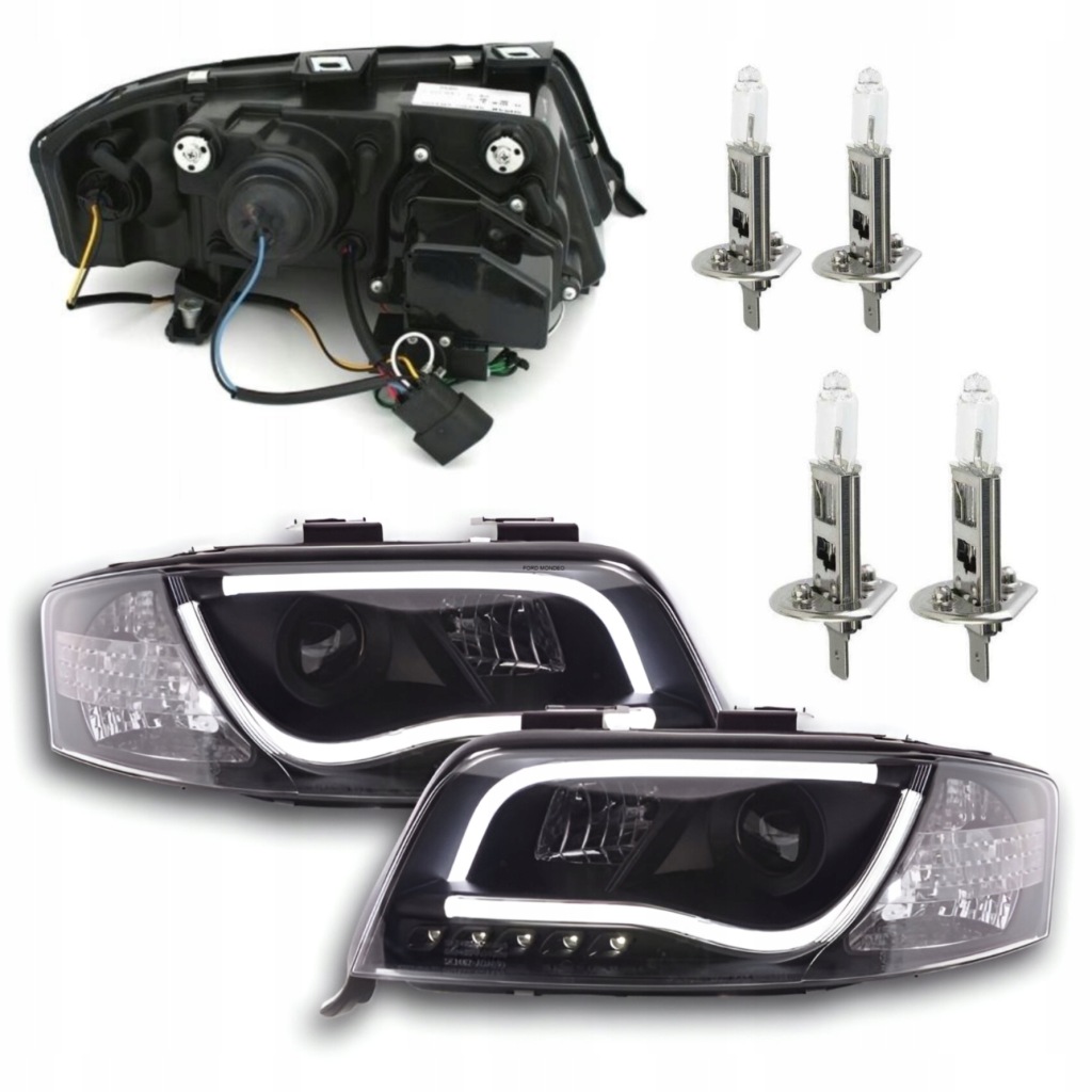 Купити Ліхтарі  фари led до audi a6 c5 od 1997 до 2001 трубка  безкоштовно лампочка h1