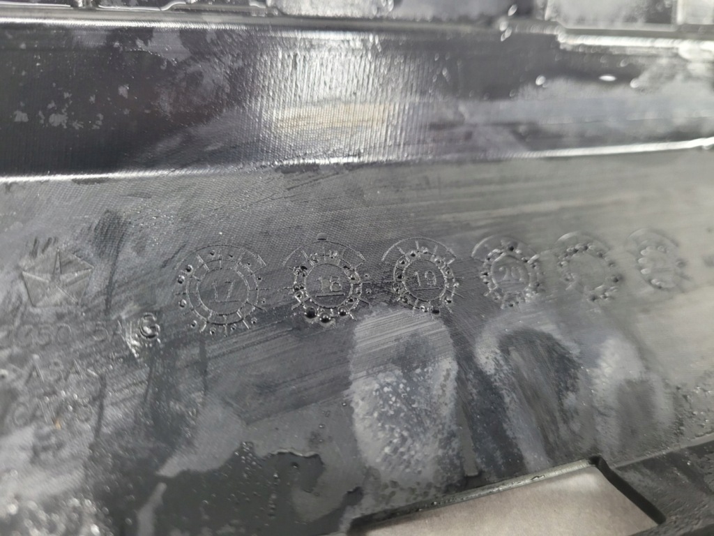 Молдинг перед бампера верхний капот nad решётка кронштейн dodge ram v 5 19-23 Недорого