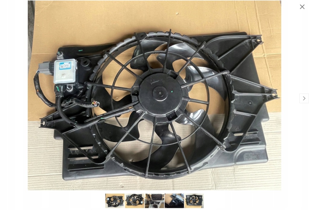 фото №1, Kia proceed ceed iii lift вентилятор модуль 1.5tgdi 022r