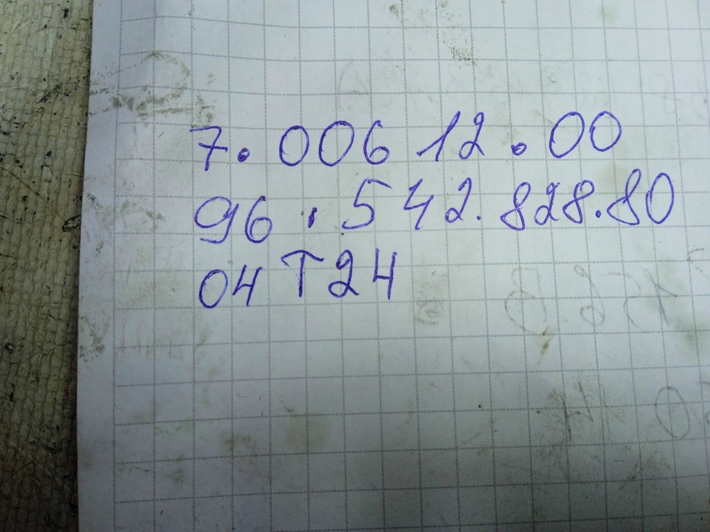 Клапан вакууму turbo 70061200 peugeot 307 2.0 hdi Зі Шроту