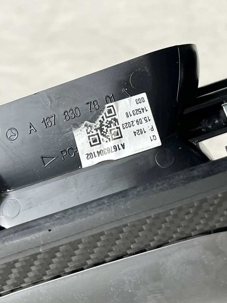 Mercedes gle 167 повітропровід декоративна кабіни a1676801106 a1678307801 a1679060008 Зі Шроту
