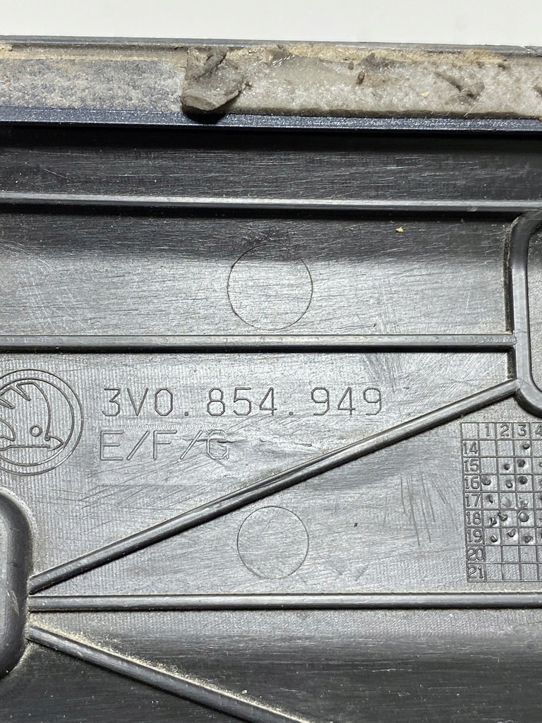 фото №4, Skoda superb iii молдинг двері ліва задня