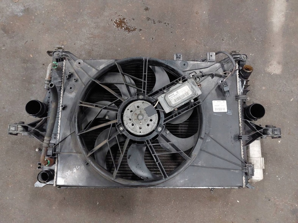 фото №1, Радиатор комплект + вентилятор volvo v70 ii 2.4 d 1137328081 8649634