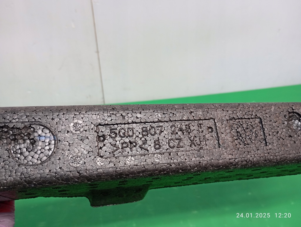 Абсорбер бампера перед передний vw golf vii 7 5g0807248f Доставка