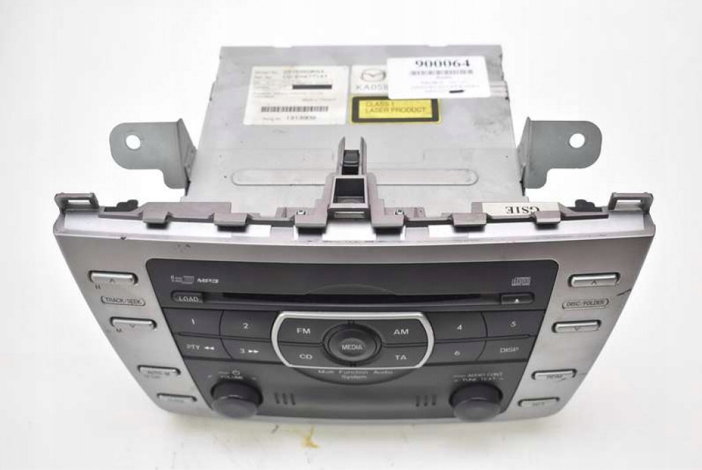 фото №2, Радіо радіопрогравач cd mp3 rds gs1e669rxa mazda 6 2 ii gh 07-12