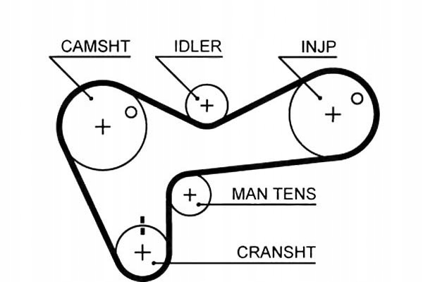 фото №2, Ремінь розподільного валу isuzu n 5th generation campo elf