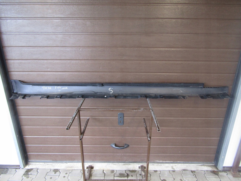 фото №7, Молдинг порог левая bmw 7 f03 high security 09-