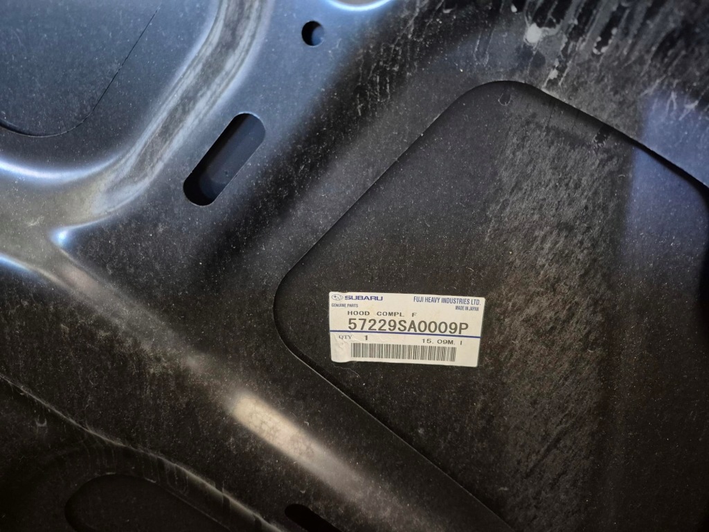 фото №1, Капот двигателя subaru forester 2003 - 2008