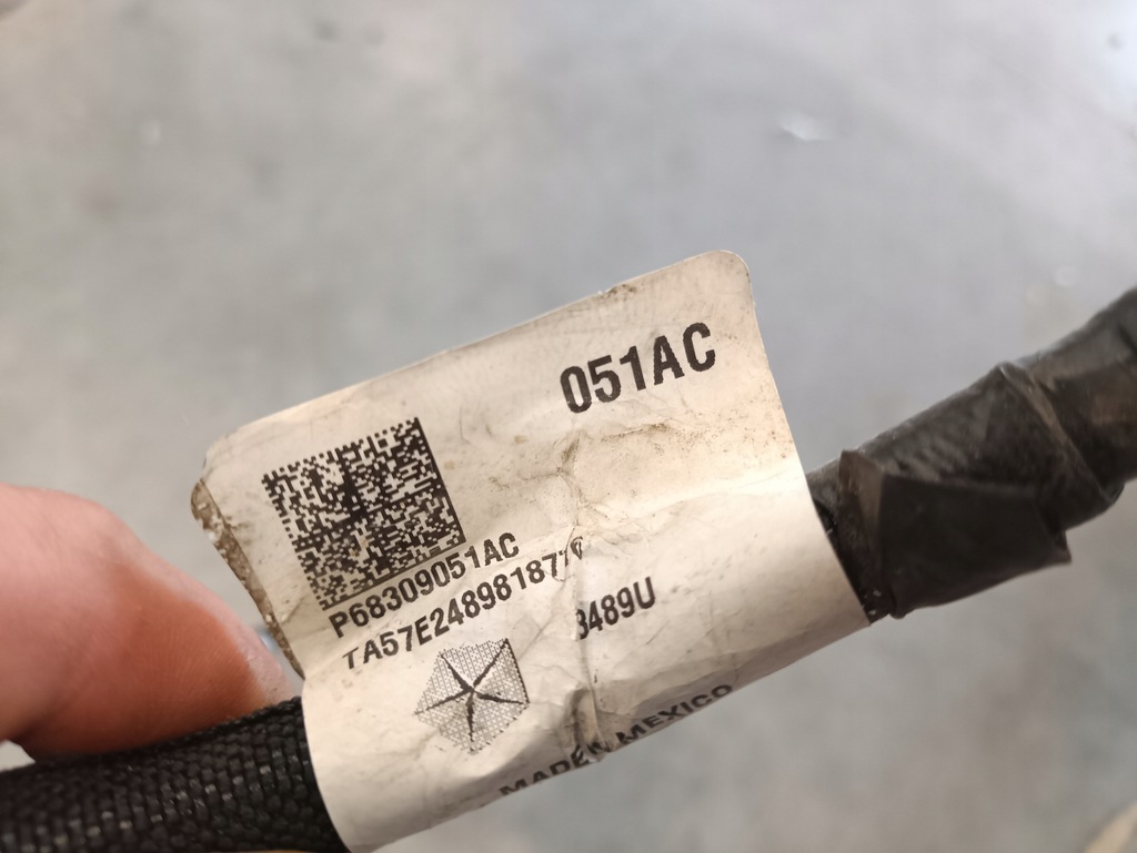 фото №5, Chrysler pacifica 2019 шланг плюсовий стартер