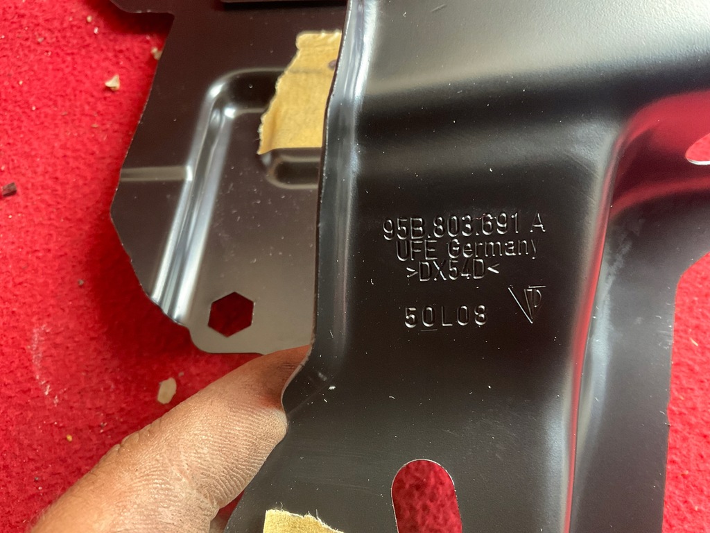 фото №8, Porsche macan 95b комплект кріплення фара лівий перед