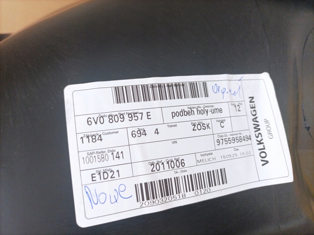 фото №8, Skoda fabia iii подкрылок левый перед 6v0809957e