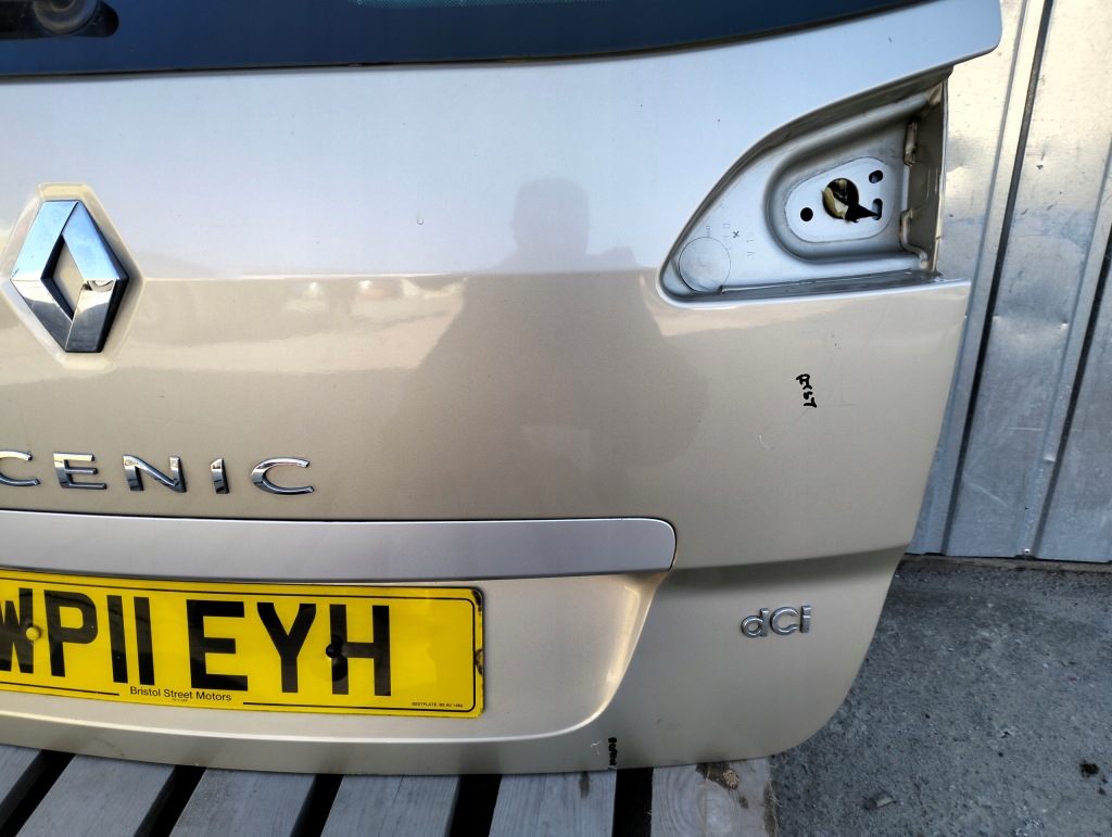 фото №7, Крышка багажника багажника renault scenic iii цвет ted11 lata 2008-2012