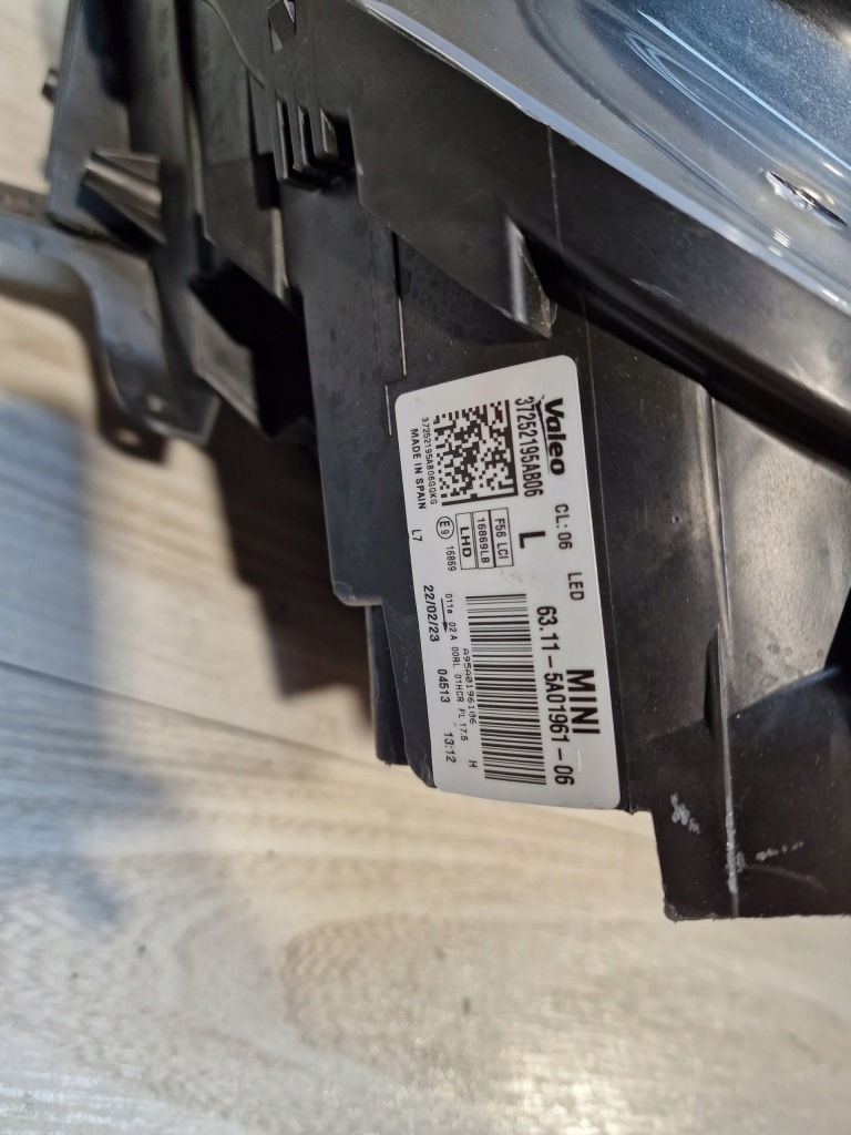 Mini cooper f56 f55 рестайлінг  ліва фара full led в Україні