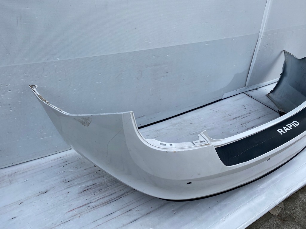 фото №3, Skoda rapid бампер обшивка задняя задний 2012-2019