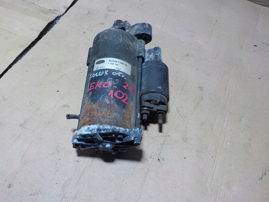 фото №3, Ford focus 1756795 стартер 2.0