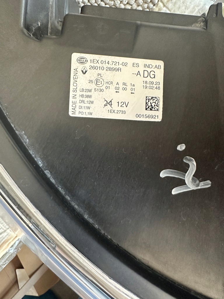 фото №14, Renault trafic iii lift iv лампи передні комплект full led pure vision oryg