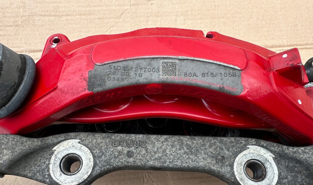 фото №7, Супорт гальмівний audi rs4 rs5 q7 sq5 rs3 rsq3 akebono 375mm 80a615105bj