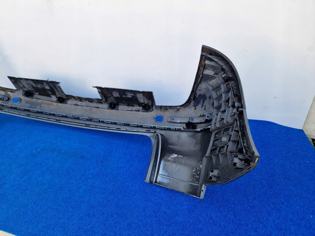 Vw touareg 7l 02-09 рік бампер задній задня + напрямні 7l6807421 mb66 Доставка