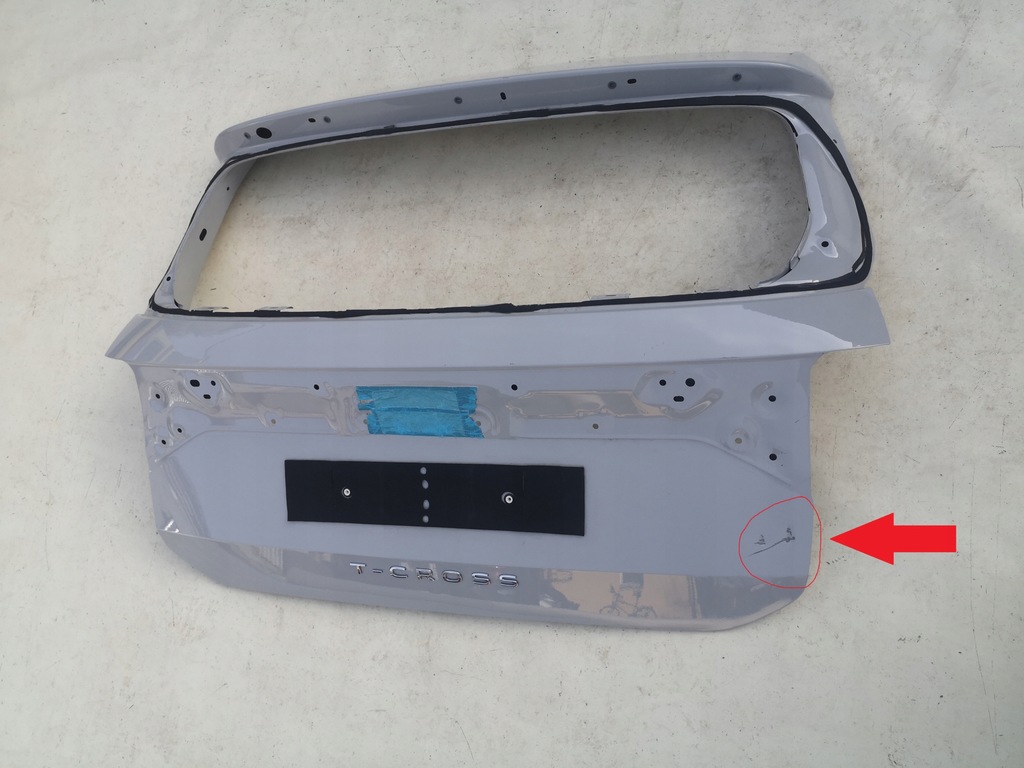 фото №11, Крышка багажника задняя задняя vw t-cross 2gm827159a
