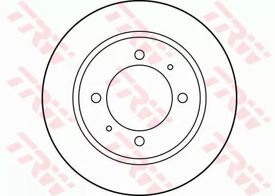 фото №11, Trw гальмівні диски + гальмівні колодки задня mitsubishi carisma 260mm